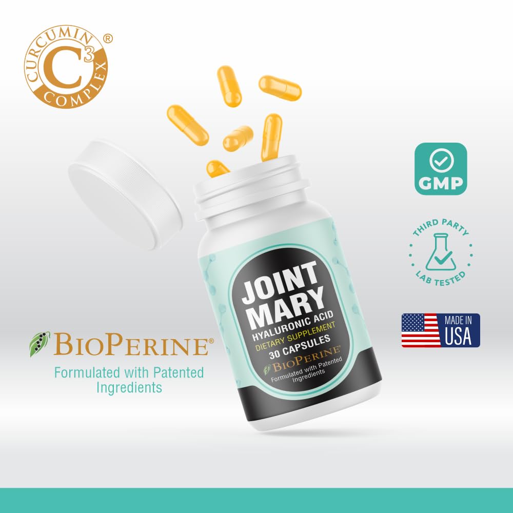 JOINT MARY Hyaluronic Acid Capsules & Serum Bundle - 30 Capsules + 100ml - image 2