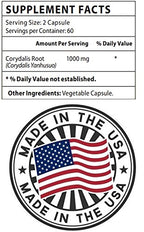 Biotech Nutritions Corydalis 10:1 Extract 1000 mg - 120 Capsules - image 2