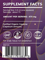 HerbEra Earth's Love - Cayenne Alcohol-Free Herbal Extract Tincture