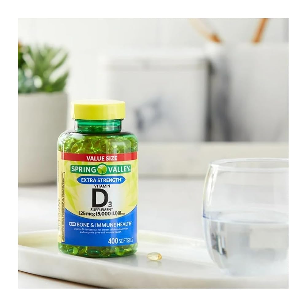 FitMania Vitamin D3 Softgels 5,000 IU - 400 Count - image 2