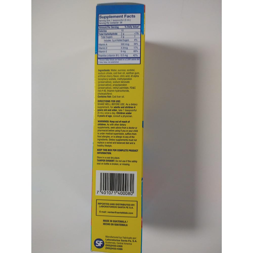 Ballena Azul Cod Liver Oil Emulsion for Adults and Children - 6 Fl Oz - image 8