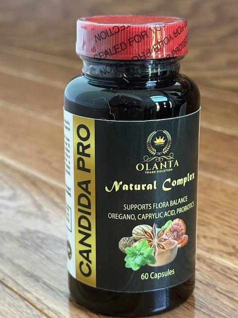 Generic Candida PRO Gut Support Probiotic Complex - 60 Capsules