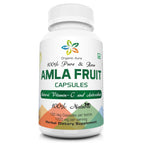 Organic Aura International Amla Capsules 1000mg - 120 Vegetarian Capsules