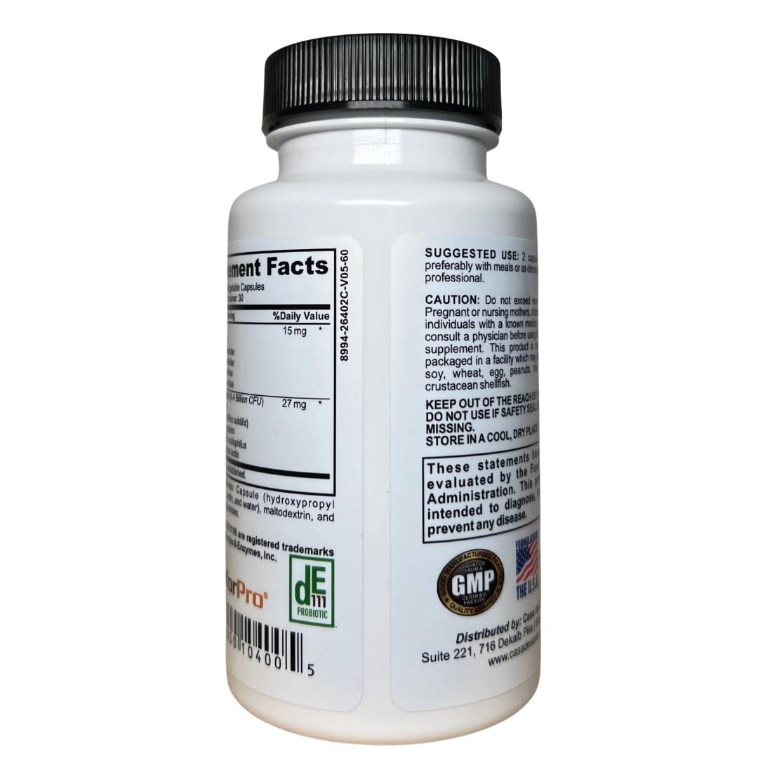 Casa de Sante Advanced Probiotic & Prebiotic Synbiotic - image 6