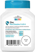 21st Century Zinc Chewable Cherry Flavored - 180 Tablets - image 3