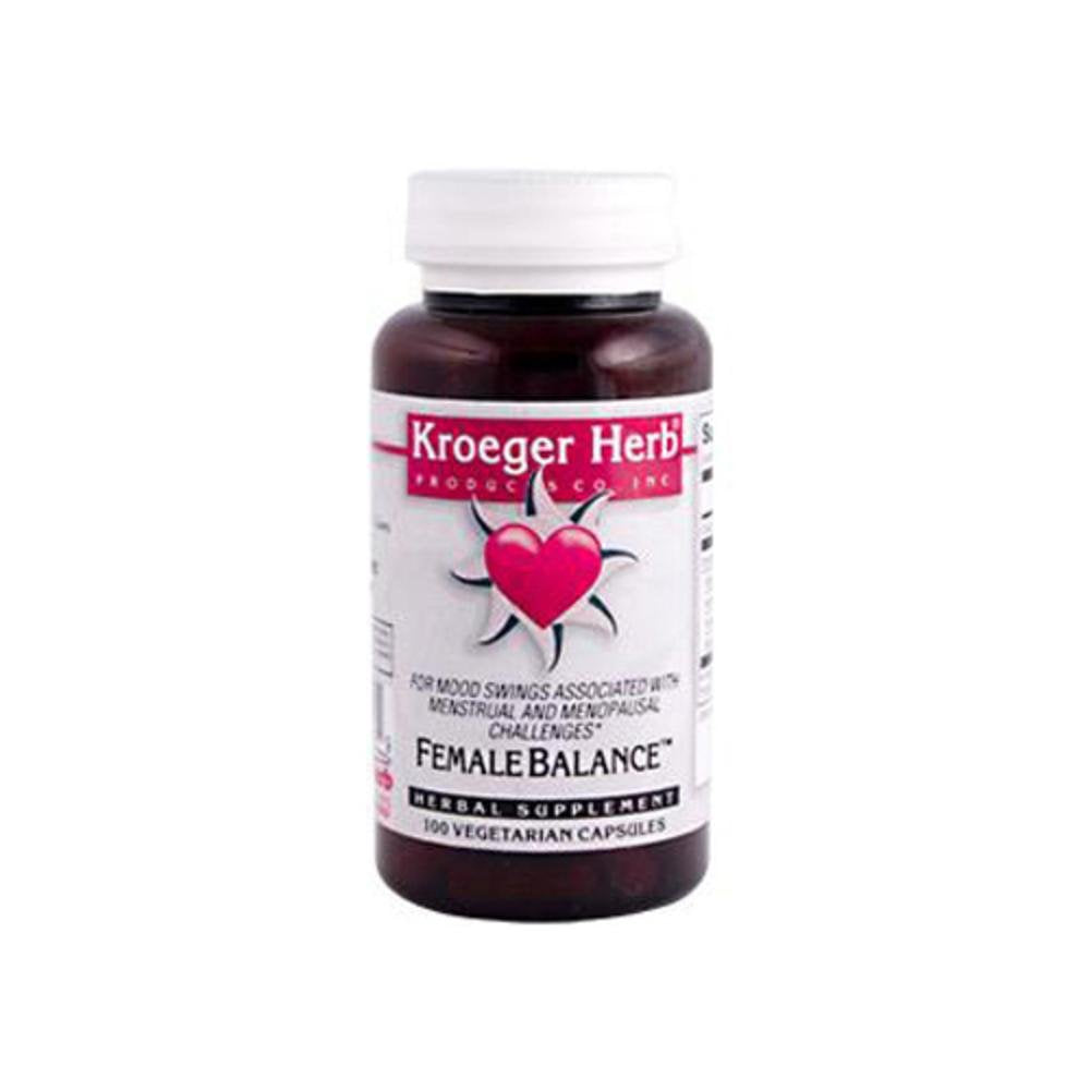 Kroeger Herb Products Female Balance - 100 Vegetarian Capsules