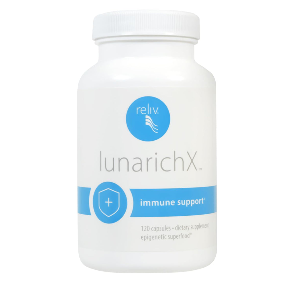 RELIV LunaRich X Lunasin Extract Capsules - 120 Count