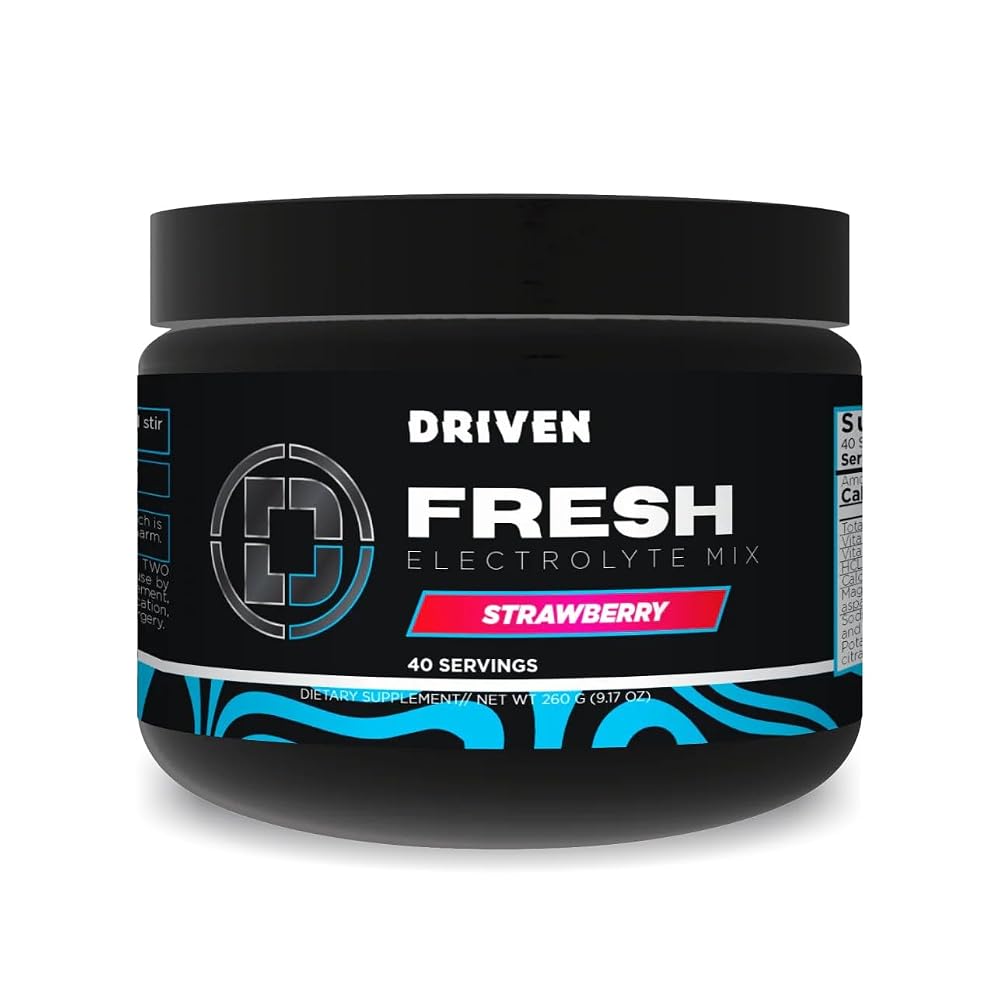 Driven Nutrition F.R.E.S.H. Electrolyte Powder - 40 Servings