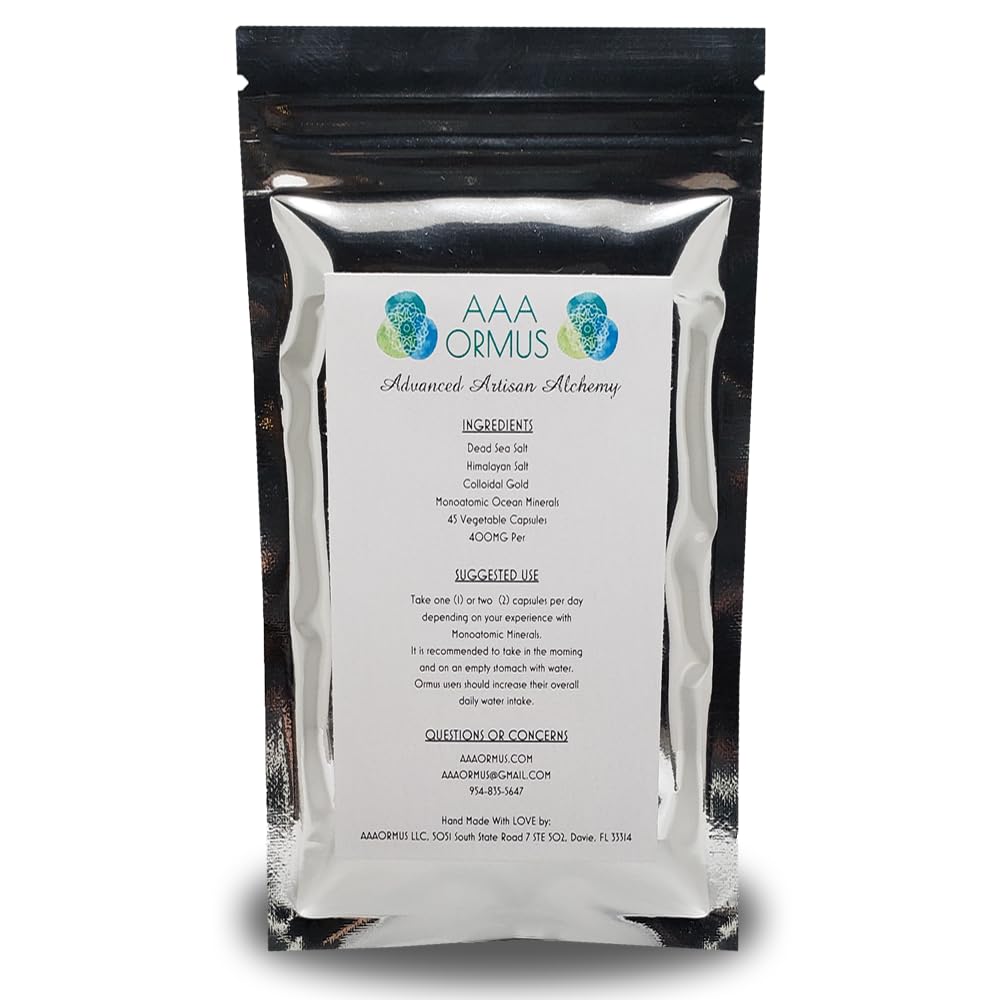 AAA Ormus Gold Colloidal Gold Capsules - 40 Count - image 2