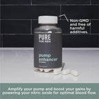 Pure for Men Pump Enhancer Pre-Workout Nitric Oxide Booster - 90 Capsules - image 9