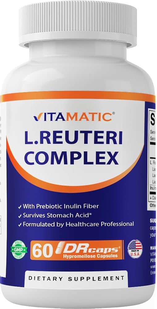 Vitamatic Lactobacillus Reuteri Complex 22 Billion CFU - 60 Capsules
