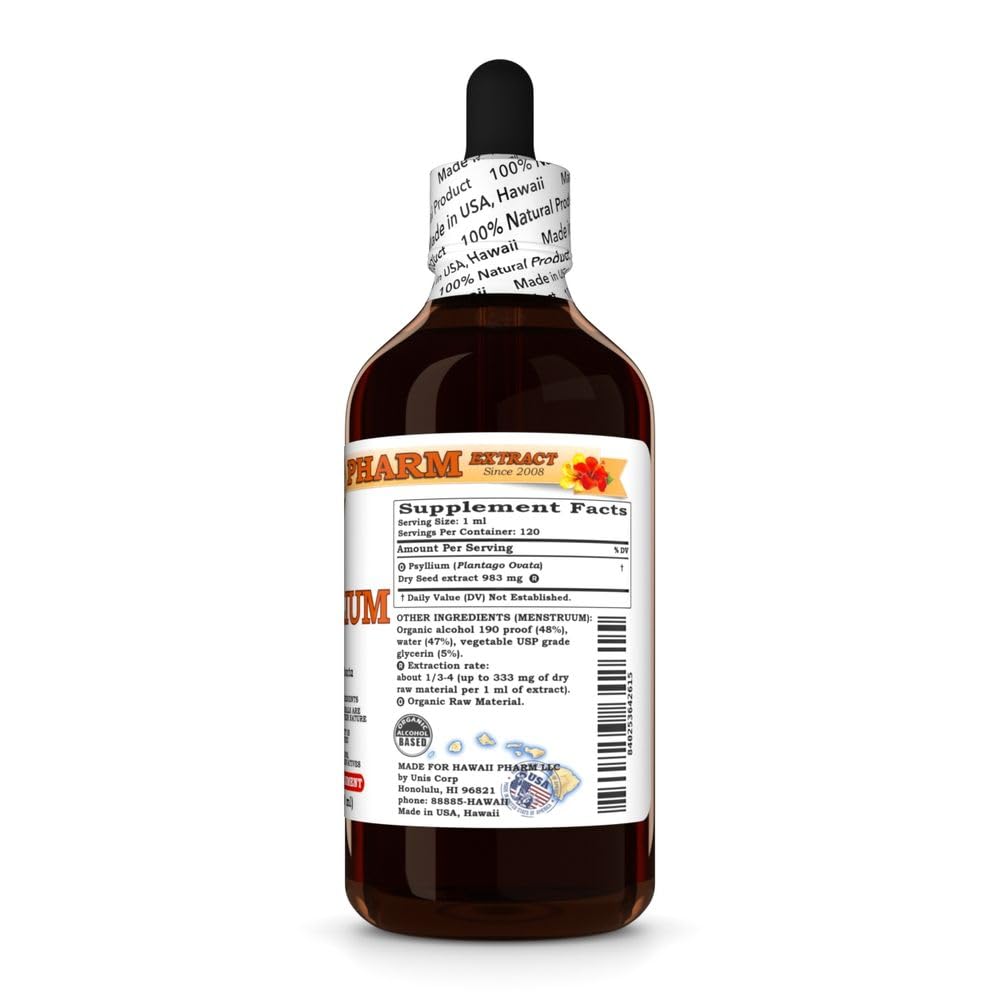 Hawaii Pharm Psyllium (Plantago psyllium) Seed Liquid Extract