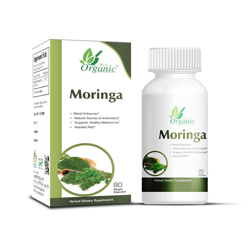 Generic Moringa Oleifera Leaf Extract 960mg - 180 Capsules