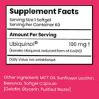 BBETTER CoQ10 100 mg Ubiquinol Softgels - 180 Count - image 9