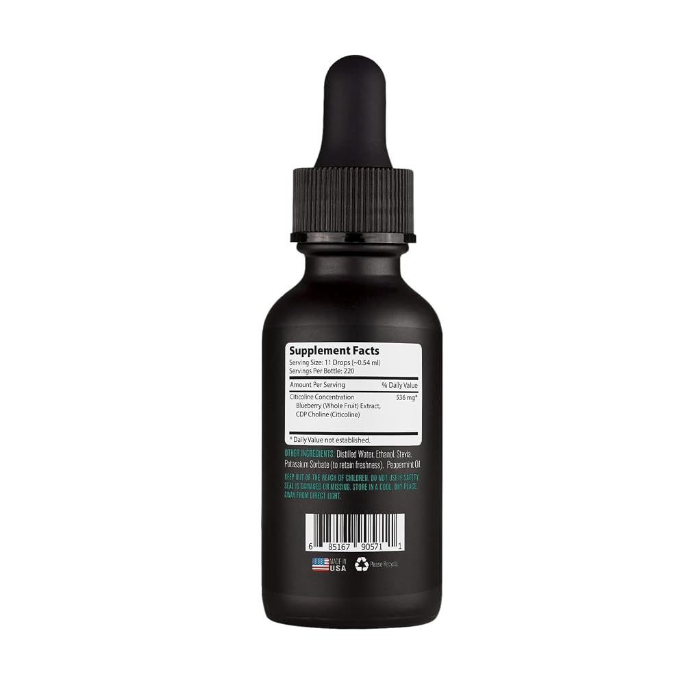 Lyfetrition Citicoline Liquid Drops 536 mg - 4 Fl Oz - image 8
