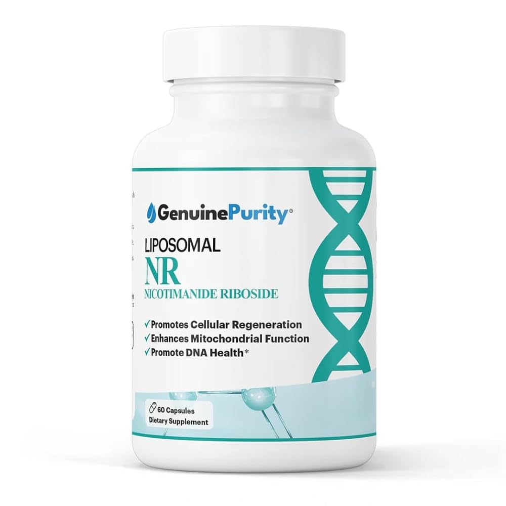 GenuinePurity Liposomal NR 300mg Nicotinamide Riboside - 60 Capsules