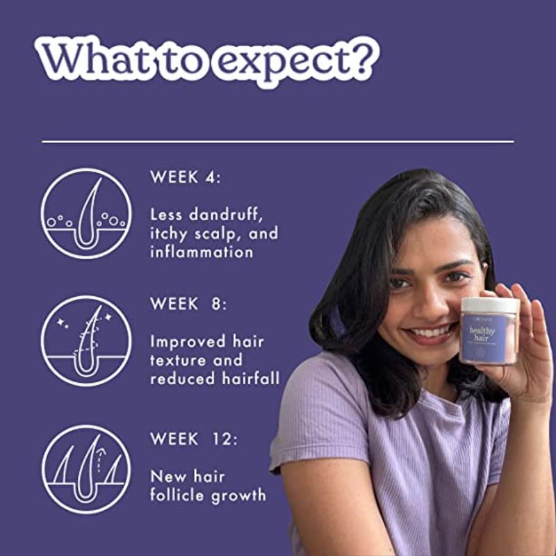 cosmix Hair Growth Healthy Scalp Supplement Powder - 50 Servings - image 4