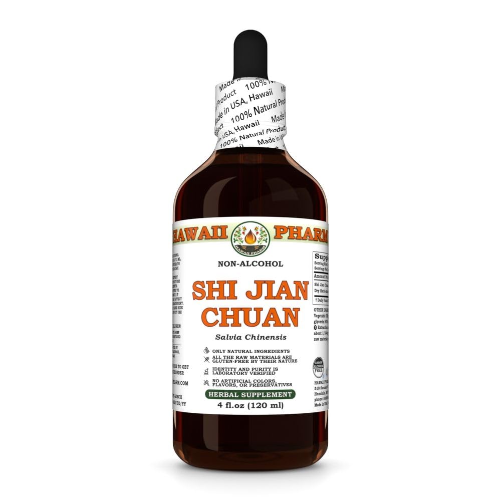 Hawaii Pharm Shi Jian Chuan (Salvia chinensis) Herb Alcohol-Free