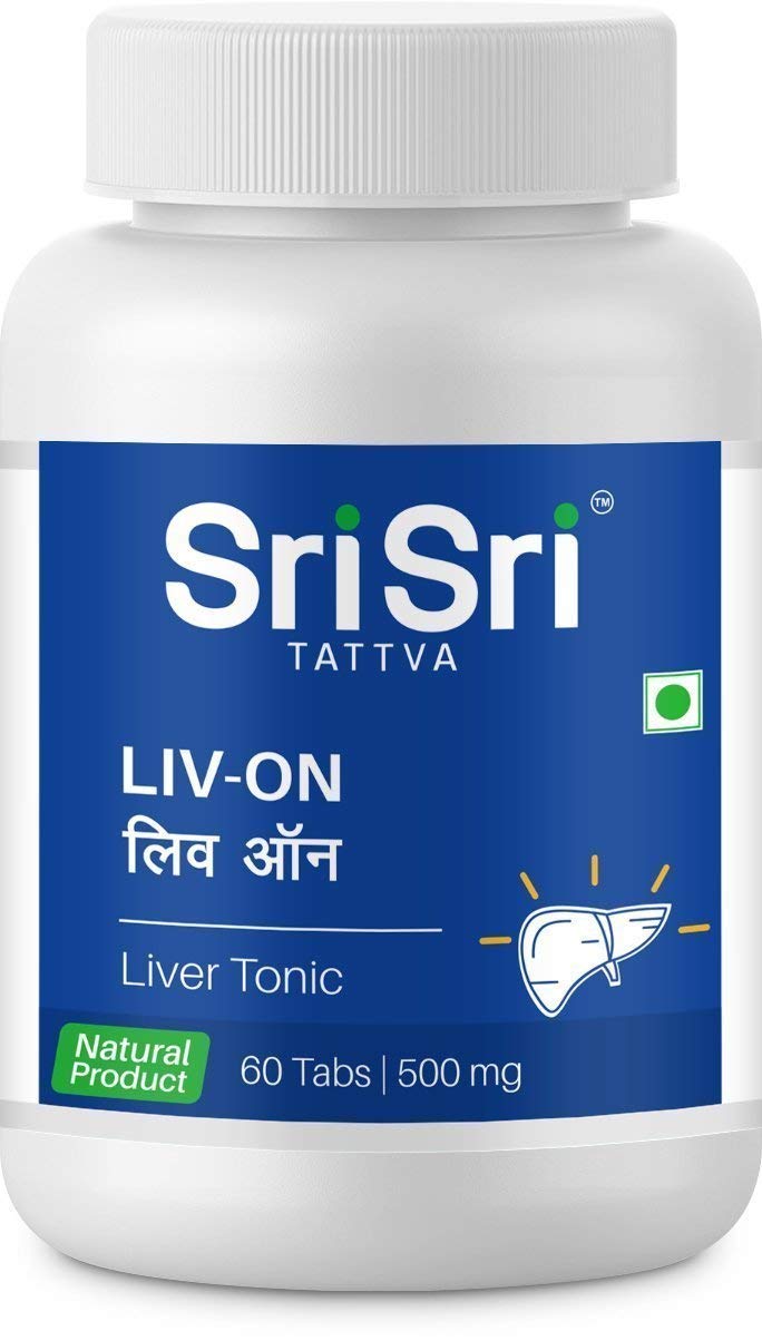 Sri Sri Liv-On Liver Support - 60 Tablets