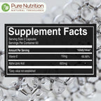 Pure Nutrition Alpha Lipoic Acid 600mg + Vitamin E - 120 Capsules - image 2