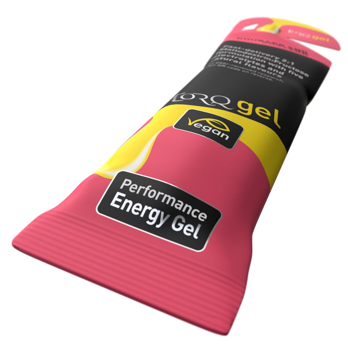 TORQ Energy Gels Rhubarb & Custard - 15 Pack - image 3