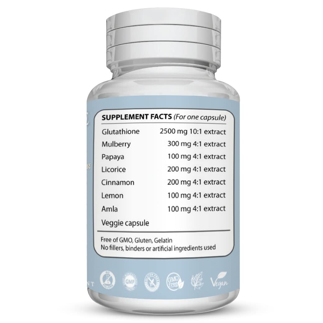 KUR Live Simply Glutathione Skin Whitening Capsules - 90 Capsules - image 7