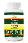 Biotech Nutritions Chromium Picolinate 1000 MCG - 120 Vegetarian Capsules