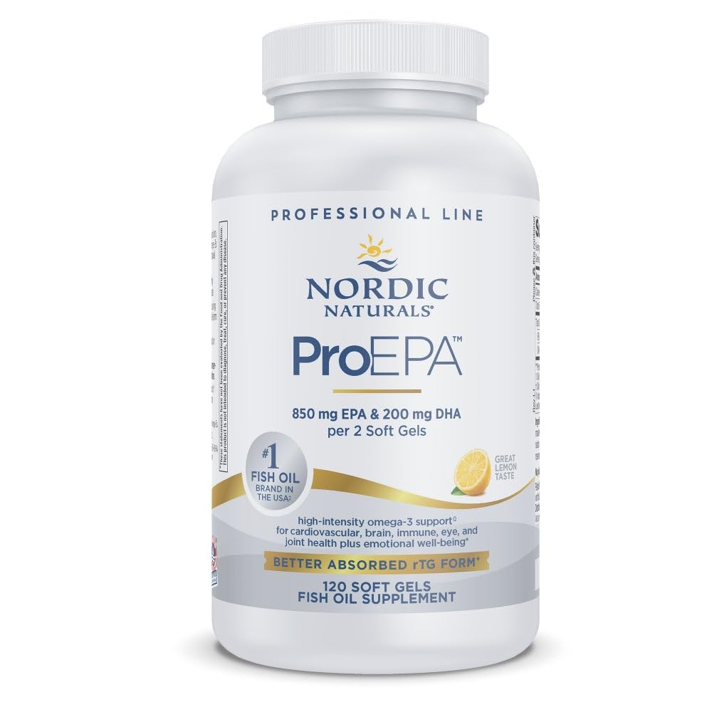 Nordic Naturals ProEPA Omega-3 1210 mg High EPA Lemon - 120 Softgels