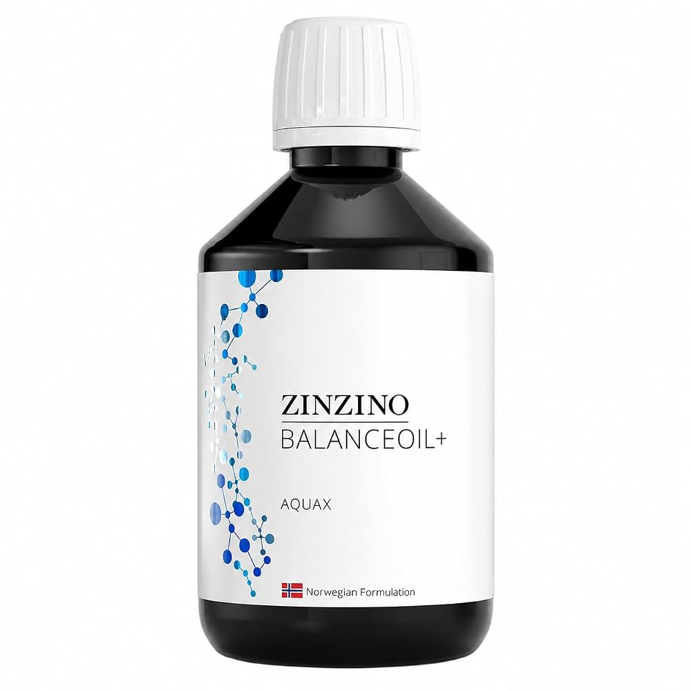 Zinzino BalanceOil+ AquaX Omega-3 Formula - 300 ml