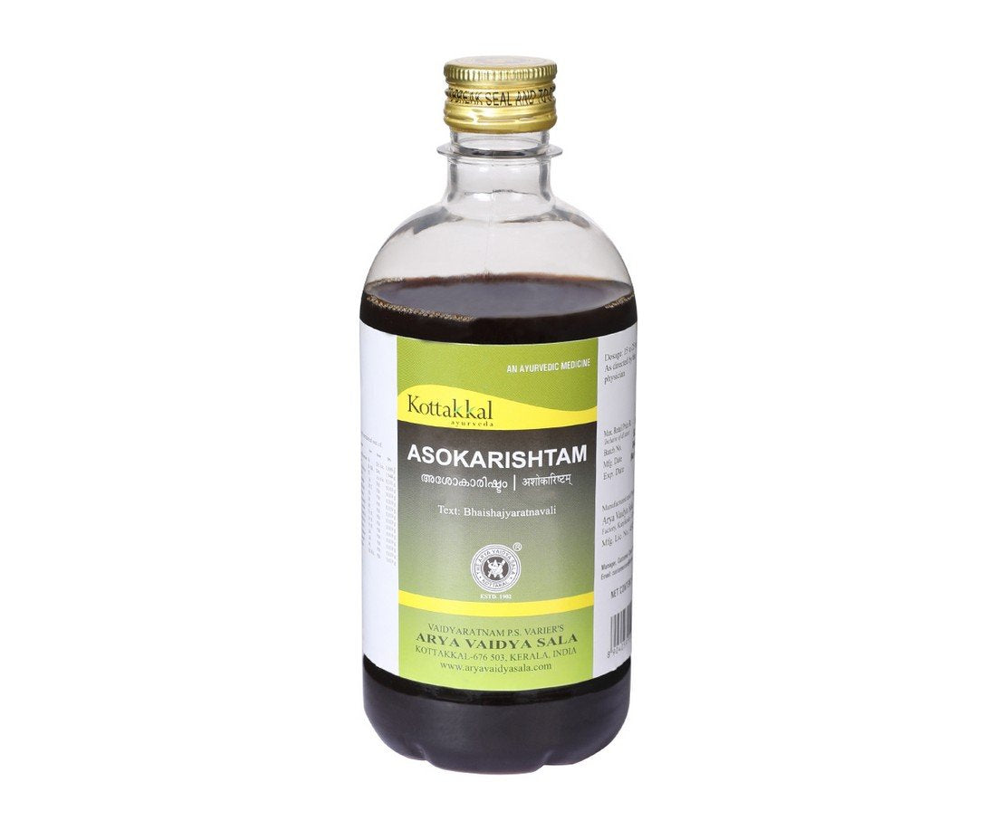 Kottakkal Asokarishtam Herbal Supplement Syrup - 450ml