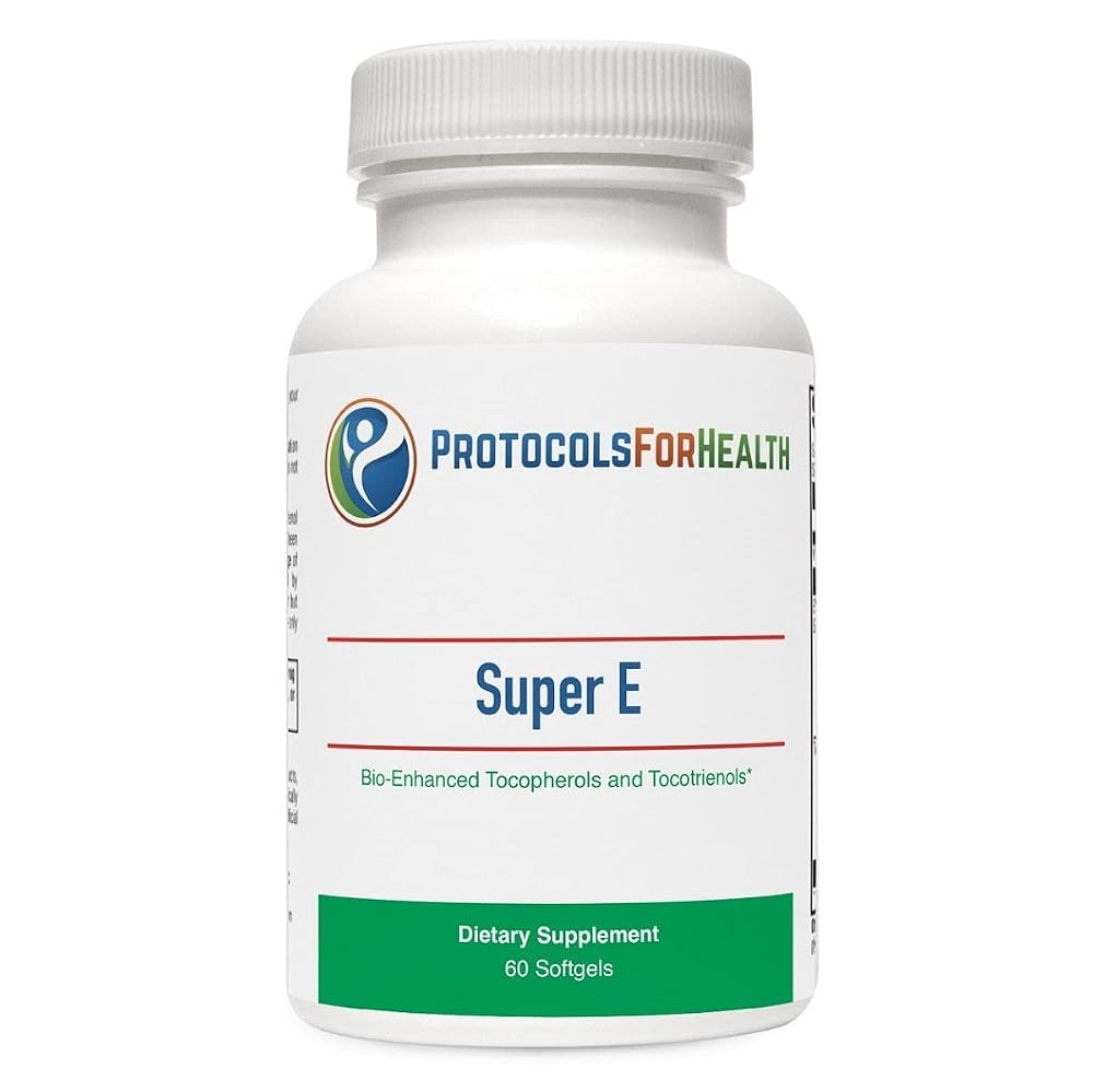 Protocols for Health Super E Vitamin E - 60 Softgels