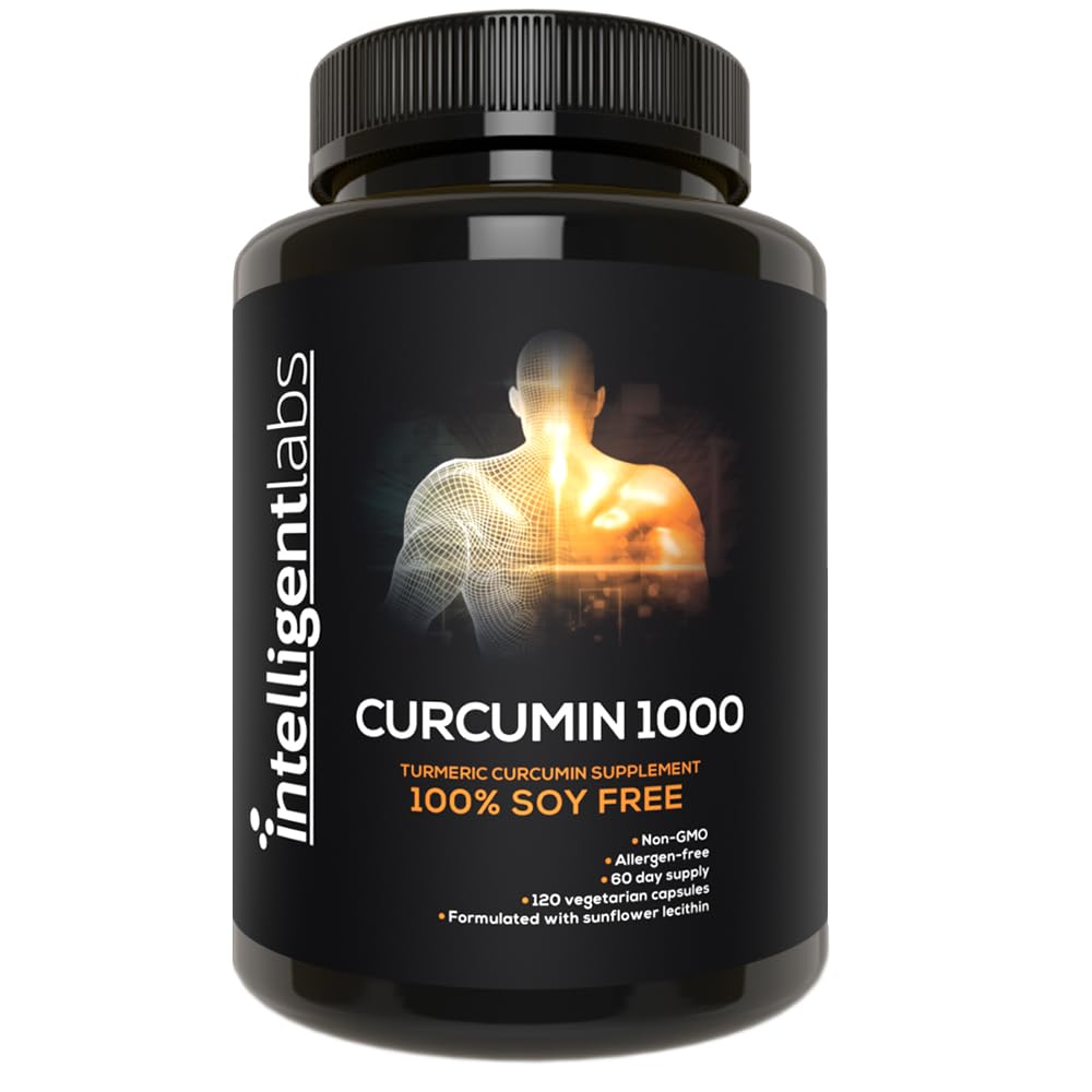 Intelligent Labs Curcumin Turmeric Extract 1000mg Joint Support - 120 Capsules