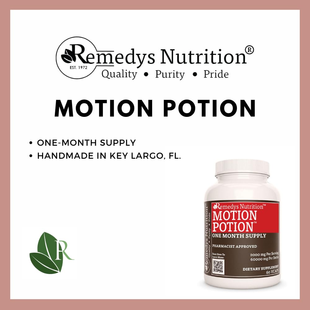 Remedy's Nutrition Motion Potion Herbal Blend - 60 Vegan Capsules - image 3