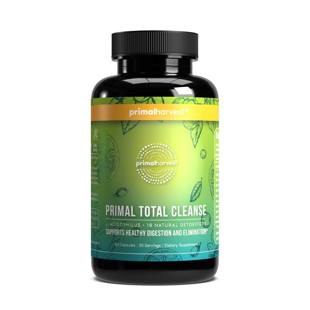 Primal Harvest Cleanse Daily Supplement - 60 Capsules