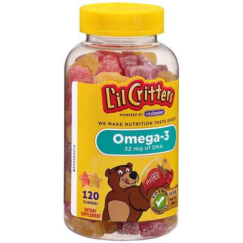Lil Critters Omega-3 DHA Gummy - 240 Gummies