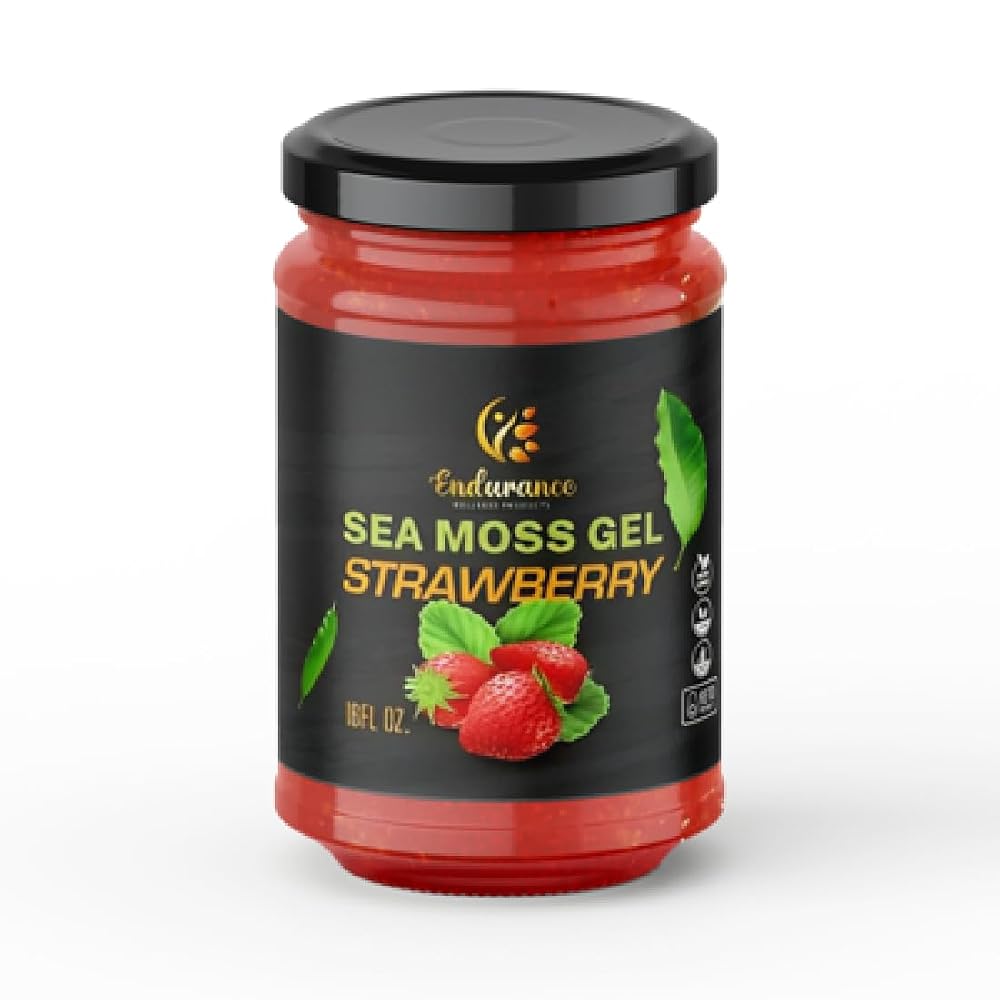Endurance Wellness Products Sea Moss Gel Infused with Succulent