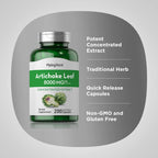 Piping Rock Artichoke Extract Capsules - 200 Capsules - image 4