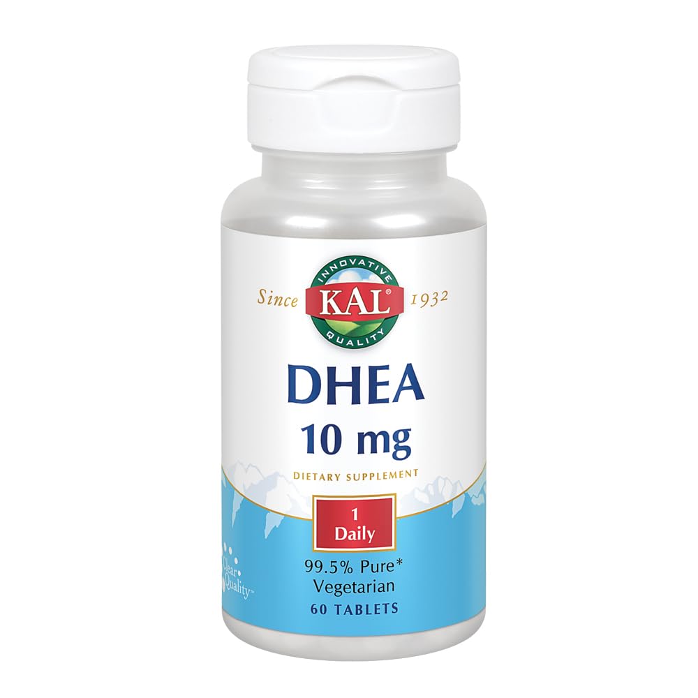 KAL DHEA-10 Tablets 10mg - 60 Count
