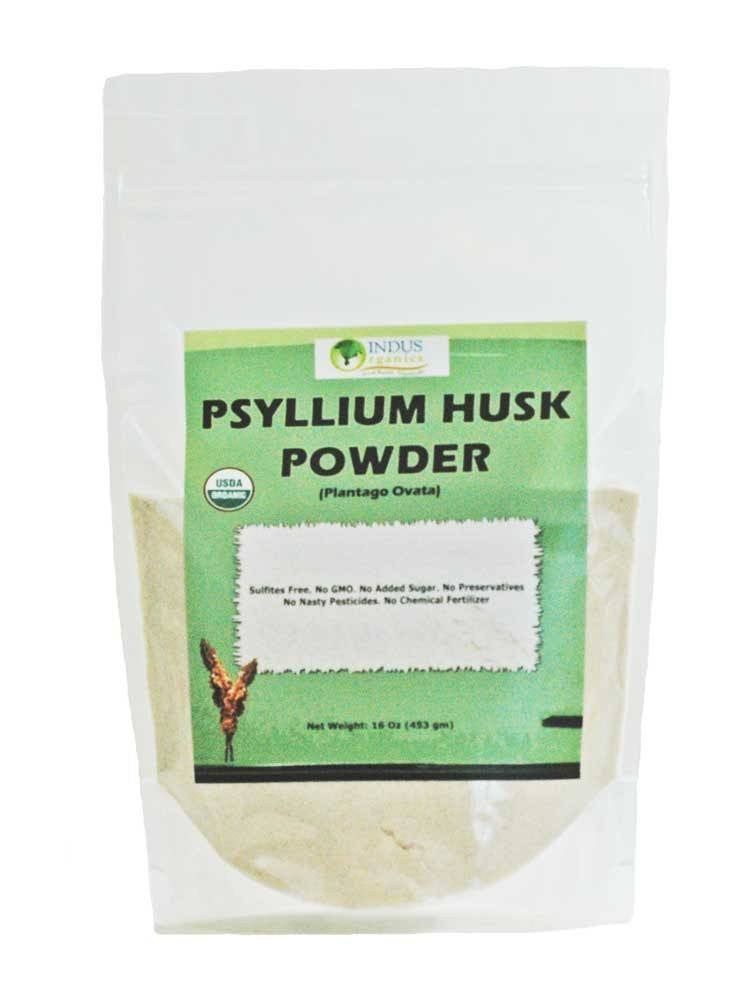 Indus Organics Psyllium Husk Powder - 1 lb (Pack of 12) - image 2