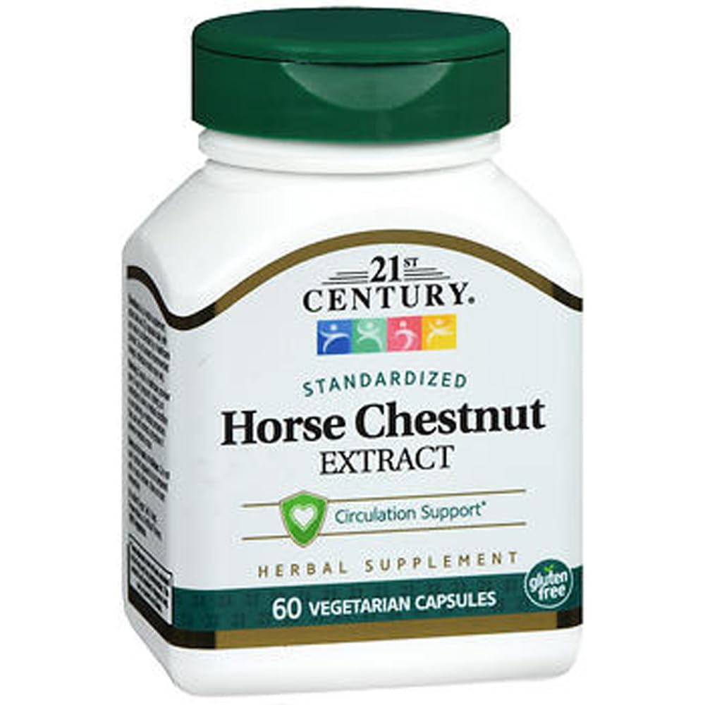 21st Century Horse Chestnut Extract Circulation Support - 60 Vegetarian Capsules