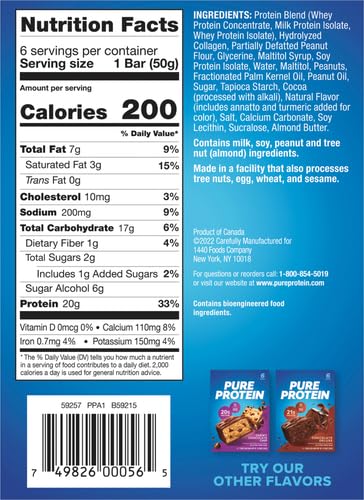 Pure Protein Protine Bar