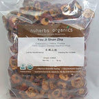 Nuherbs Organic Chinese Hawthorn Fruit Cut Form - 1 Pound - image 2