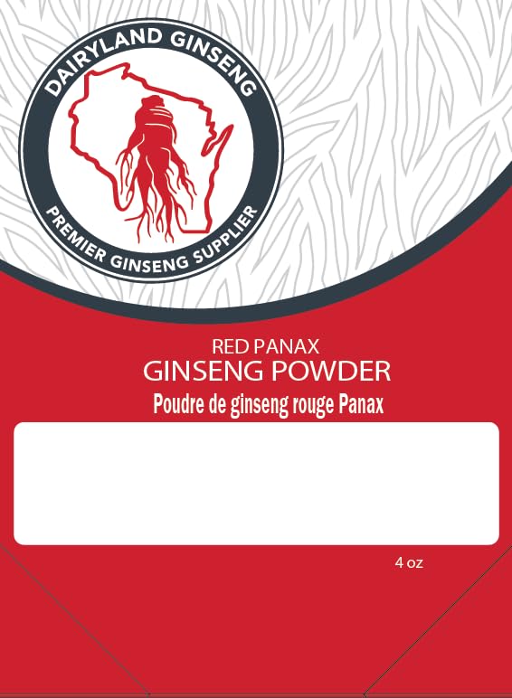 Dairyland Management LLC Red Panax Ginseng Powder with Natural