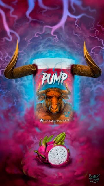 Underground Bio Labs Panda Pump: Stim-Free Pre-Workout 40sv