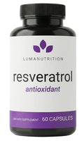 Luma Nutrition Pure Resveratrol 600mg Antioxidant - 60 Capsules