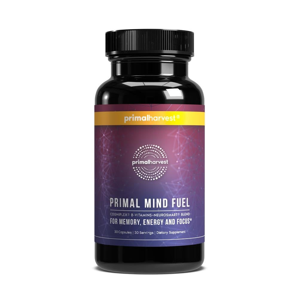 Primal Harvest Mind Fuel Daily Supplement - 30 Capsules