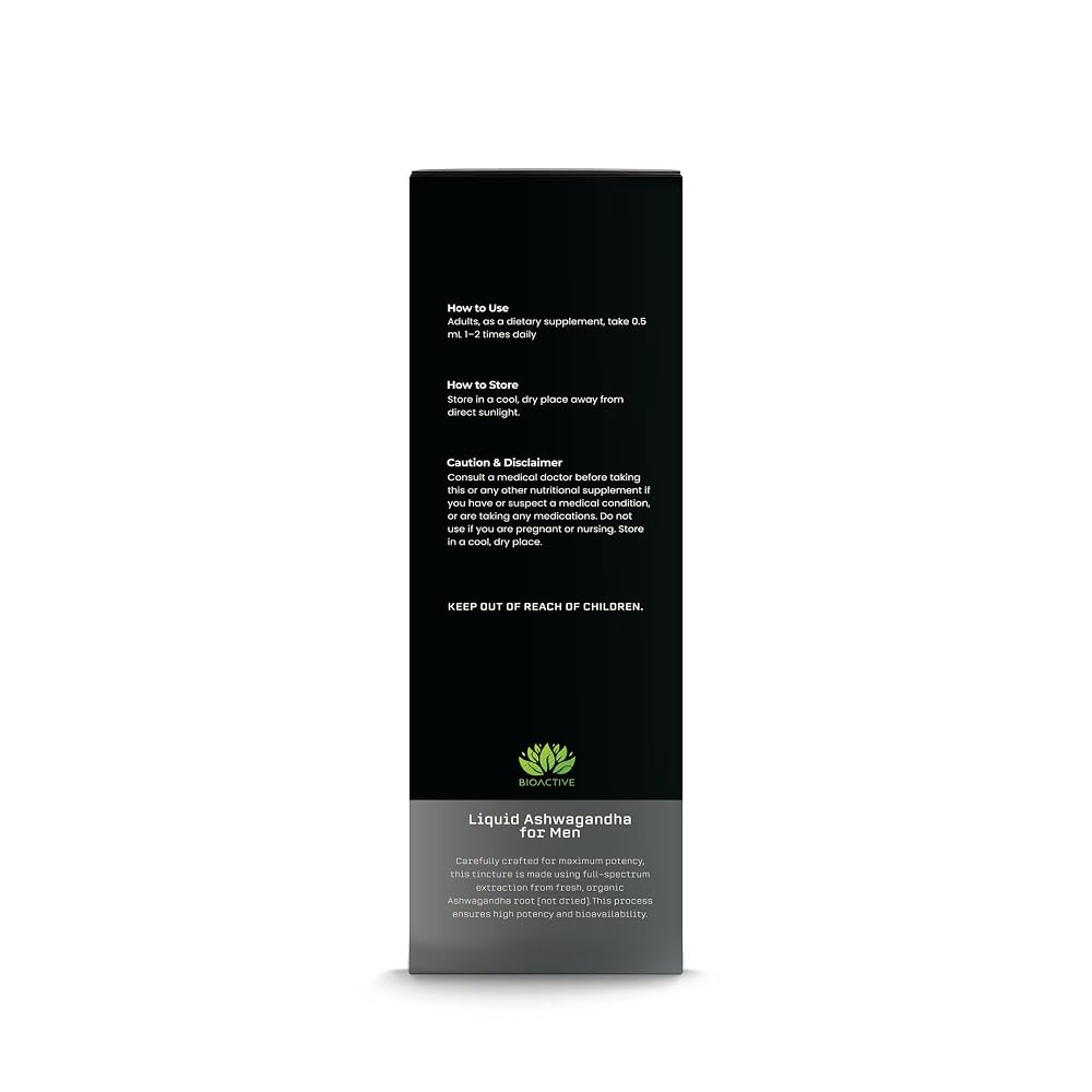 BIOACTIVE Liquid Ashwagandha for Men