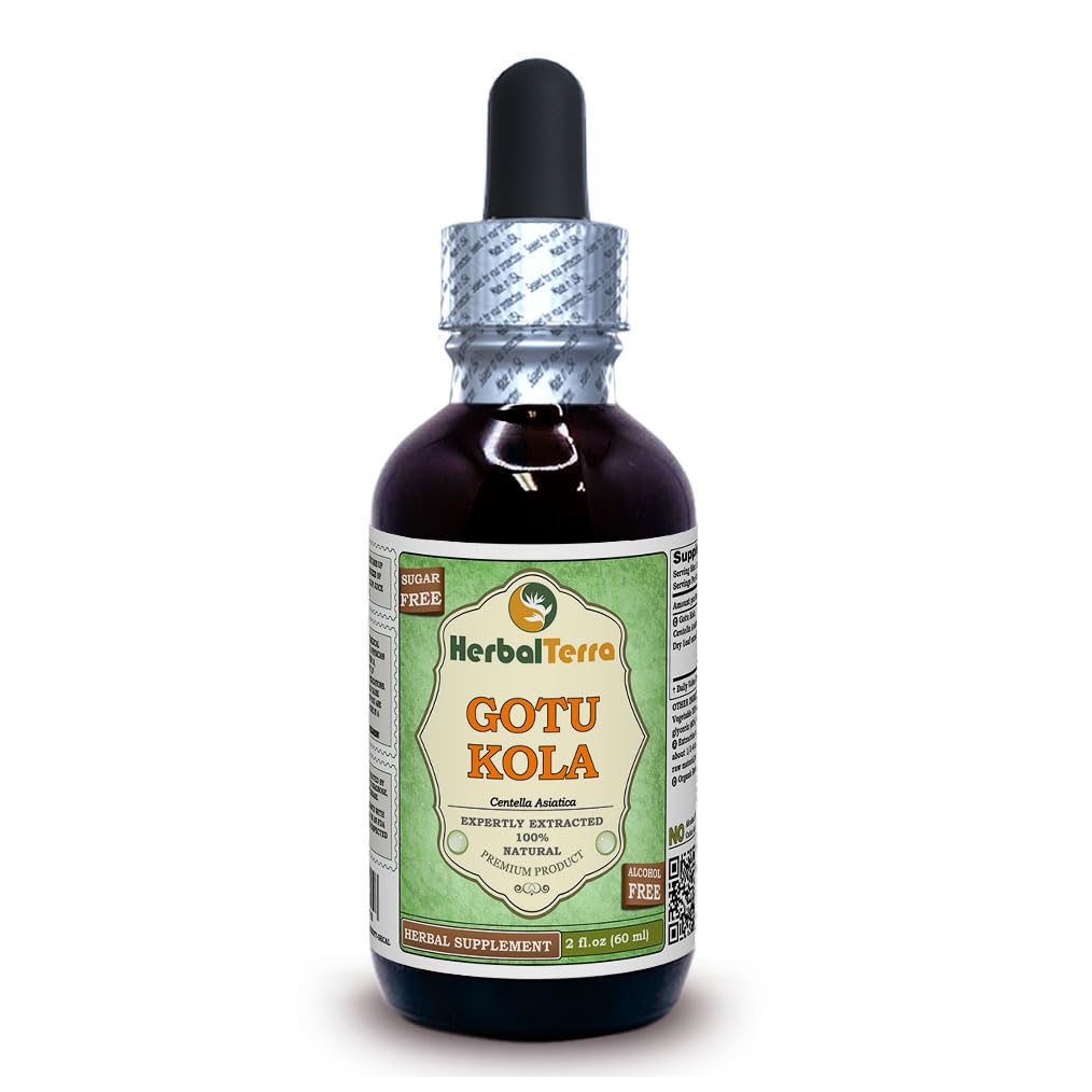 Herbal Terra LLC Gotu Kola (Centella Asiatica) Tincture