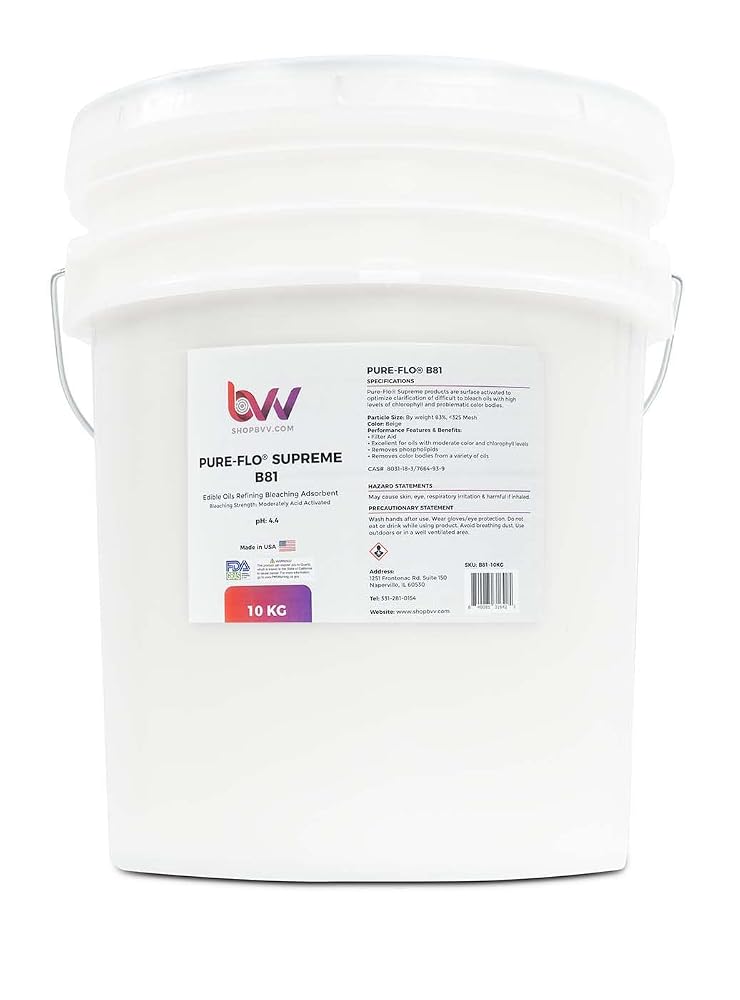 BVV Pure-Flo B81 Supreme Activated Bentonite for Edible Oil - 24 Bags - image 5