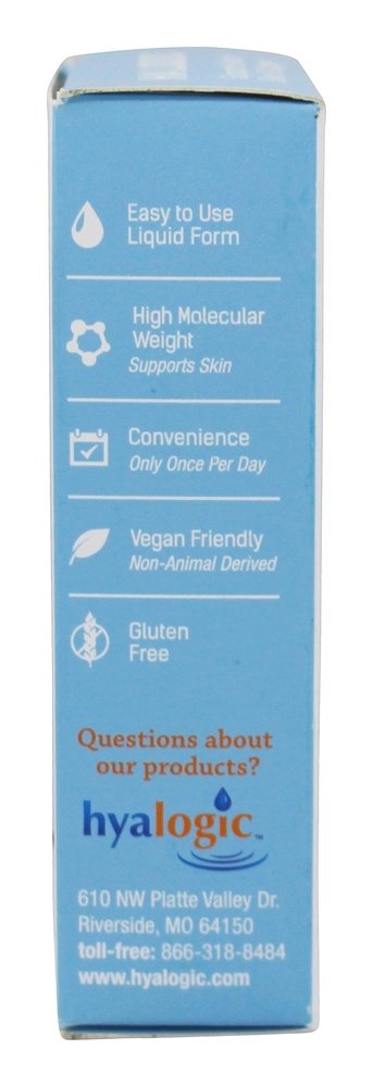 Hyalogic Hyaluronic Acid Liquid Supplement for Skin - 30 ml - image 4